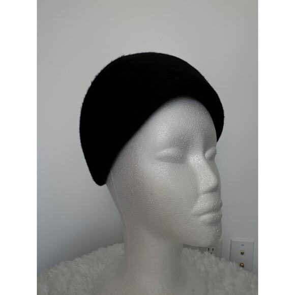American Vintage Ennis Shop Black Hat Bow Accent body made it Italy by Brigitte main image 2